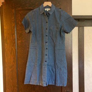Madewell Small Chambray Dress - NWT